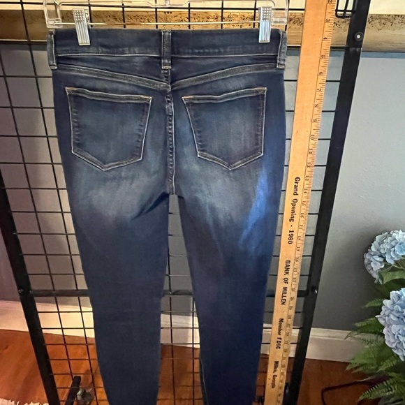 J. Crew Dark Blue Skinny Jeans 26 x 28 - Picture 3 of 3